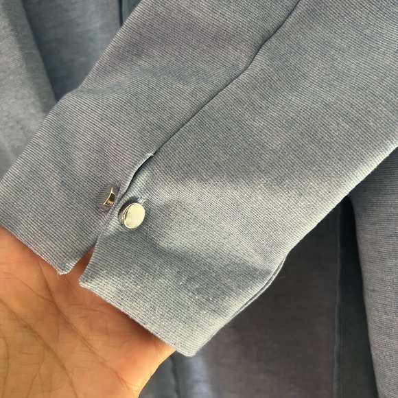 Baby blue blazer - Picture 3 of 4